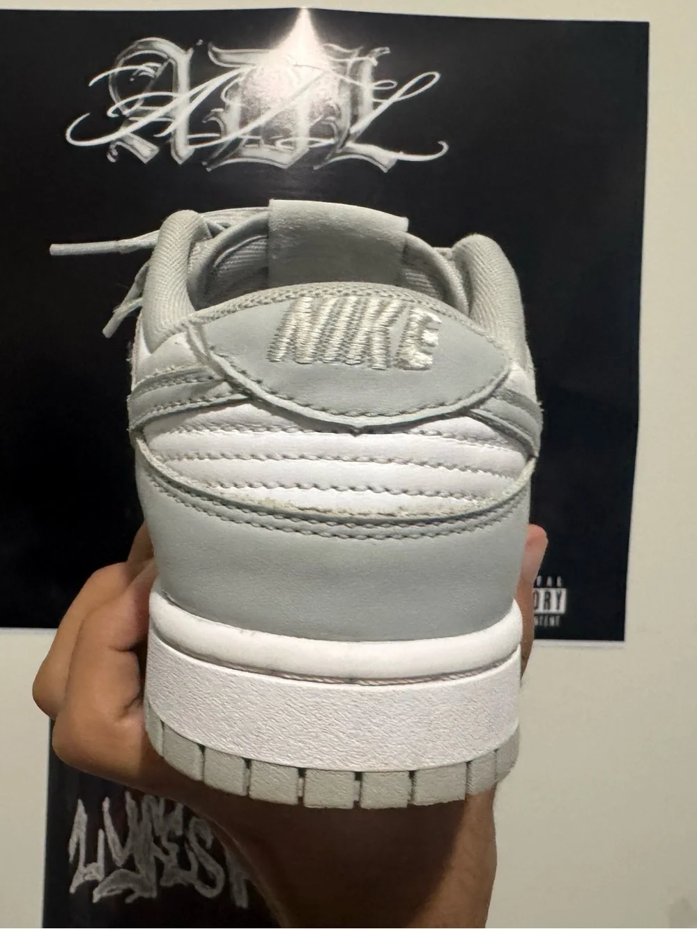 Nike dunk low Grey Fog size 8 men